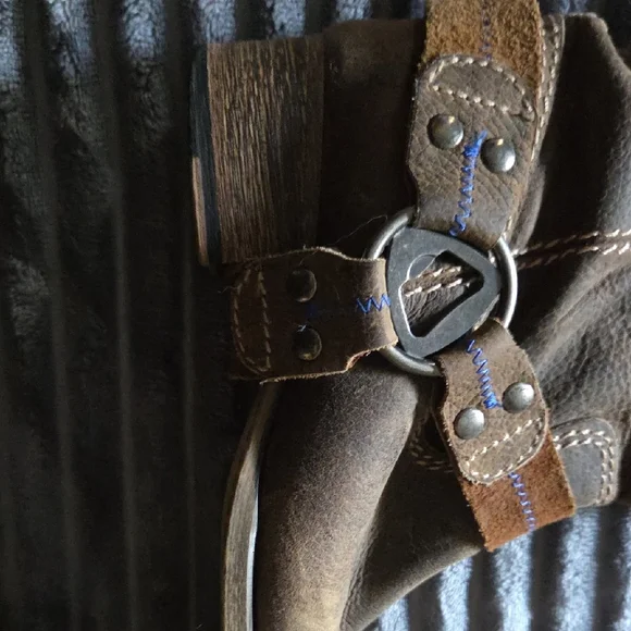 BED|STU Distressed Brown Heeled Boots In A Size 9* - Picture 4 of 11